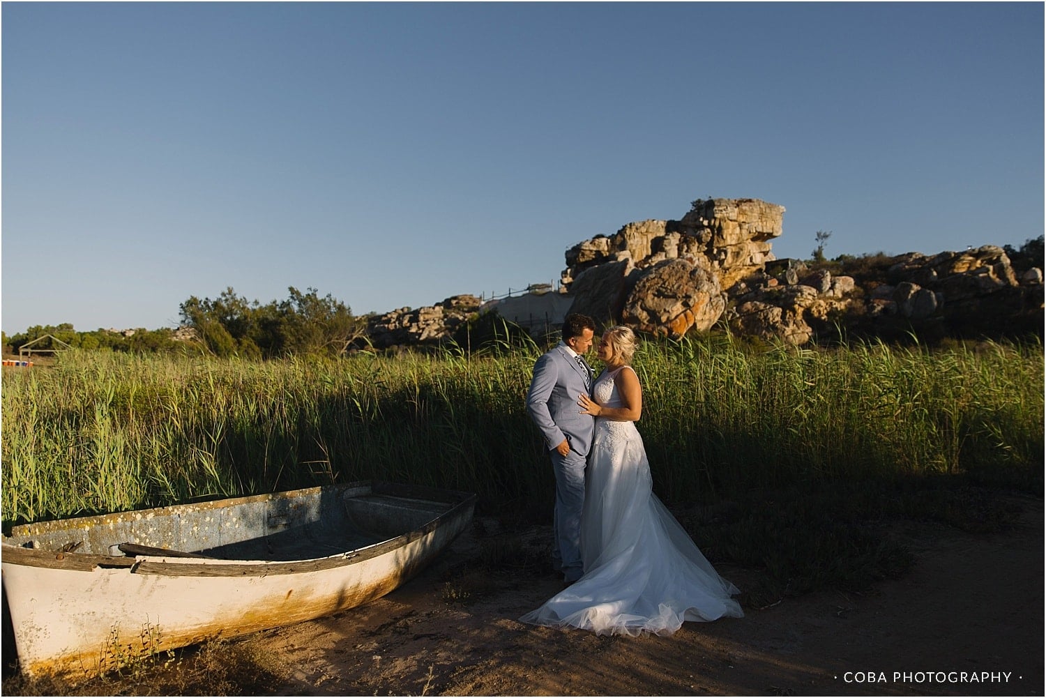 couple in front of Bosduifklip