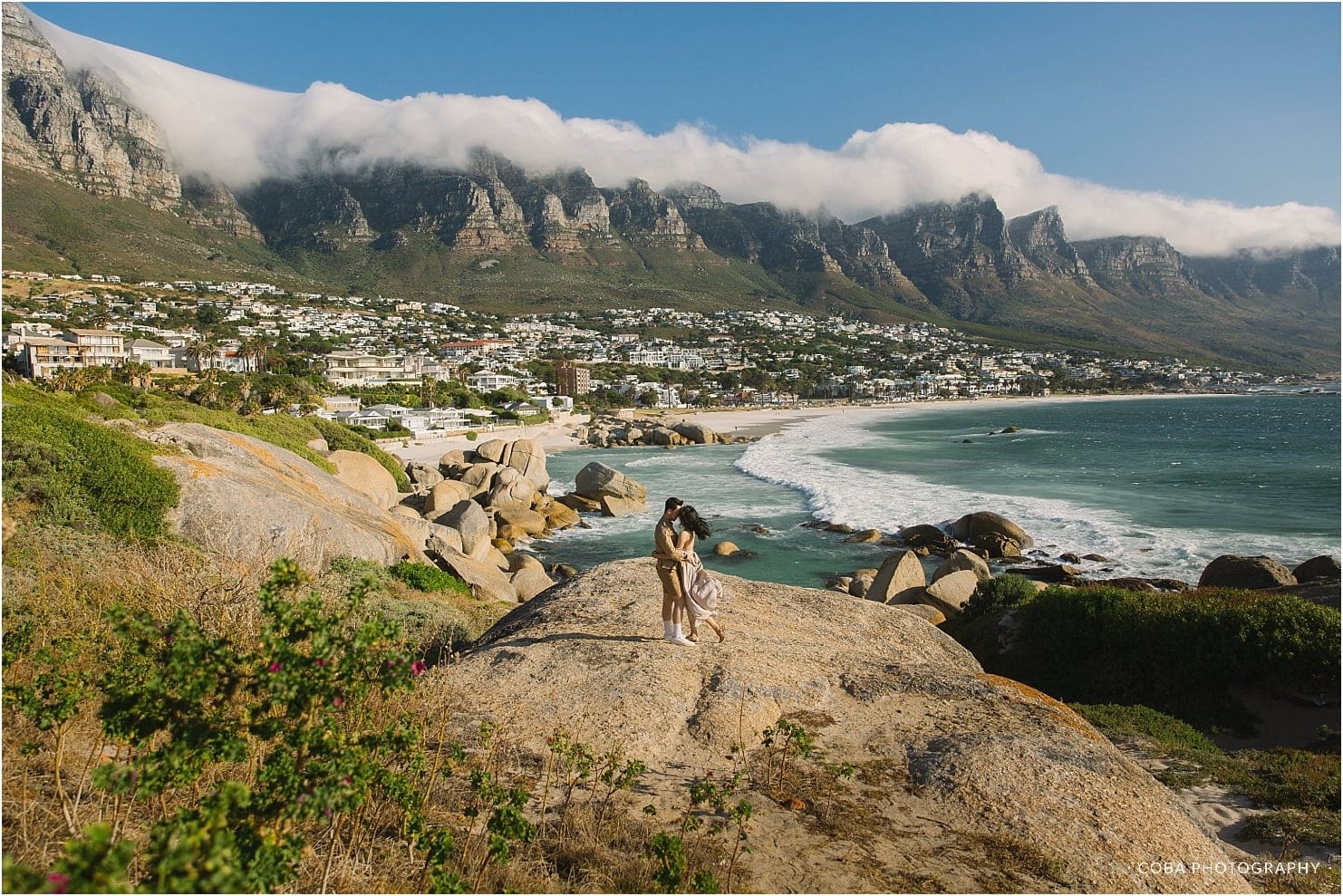 couple photos at campsbay