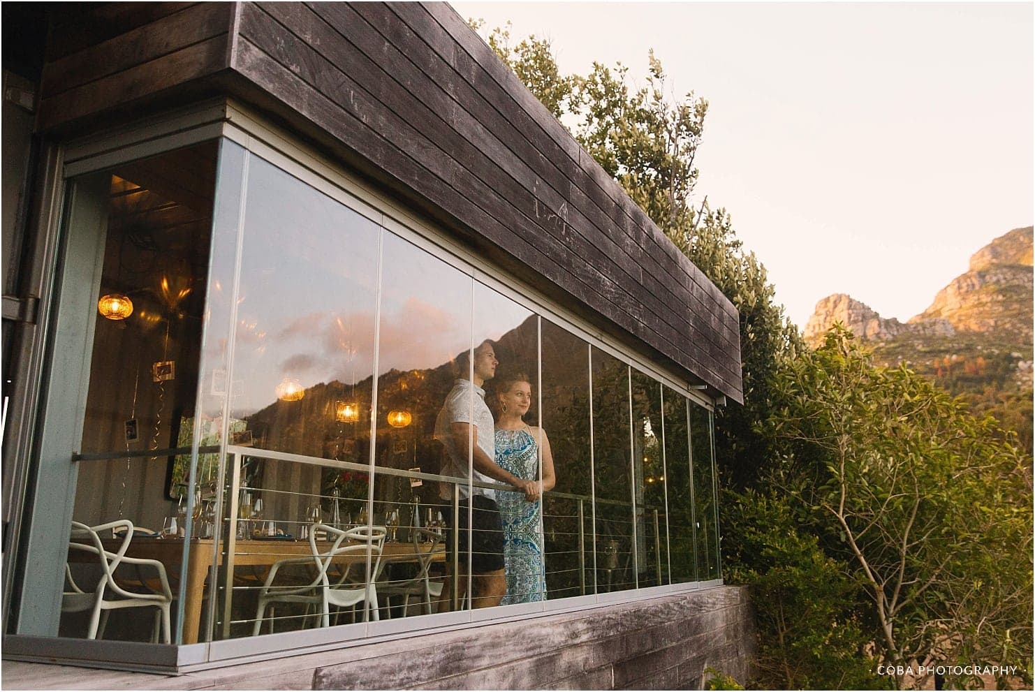 proposal in the vineyards at beau constantia