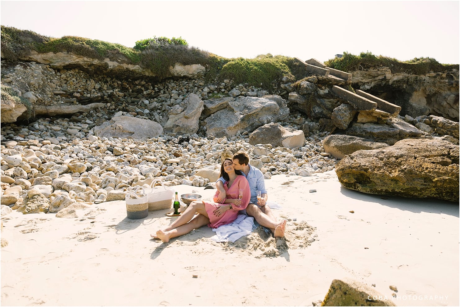 arniston waenhuiskrans couple shoot on beach