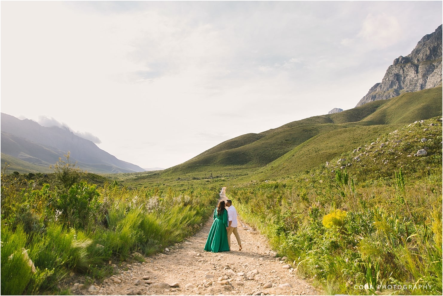 couple photos at jonkershoek nature reserve