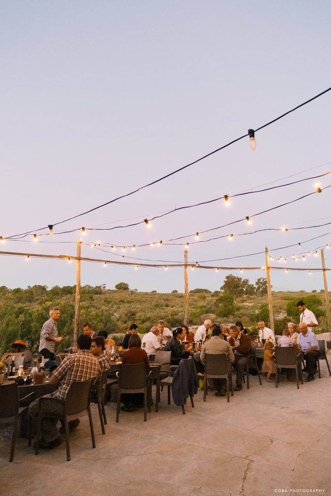 intimate wedding at bosduifklip