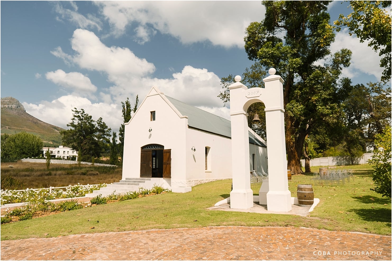 wedding at zorgvliet - the chapel