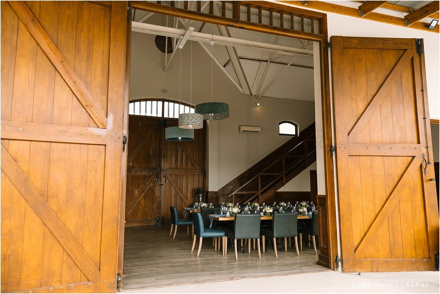 wedding at zorgvliet- the reception hall