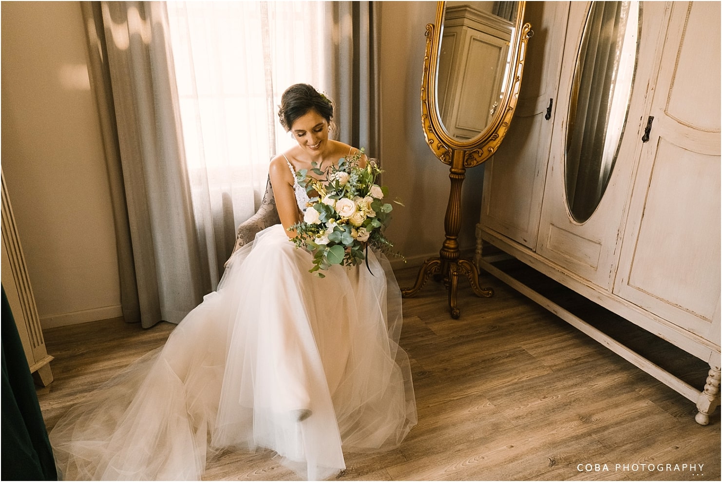 wedding at zorgvliet - bride portrait