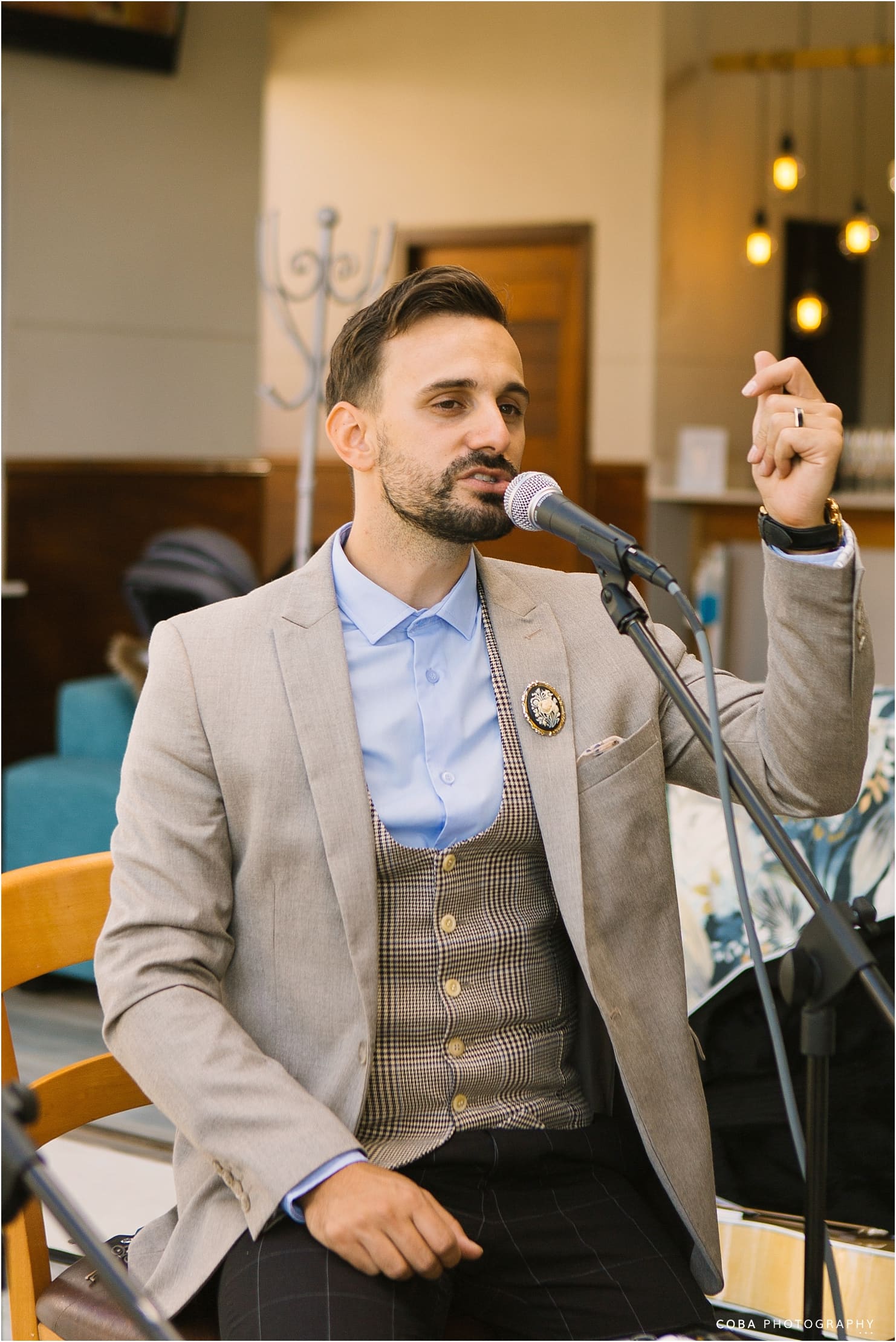 wedding at zorgvliet - andre and the swingers perform live