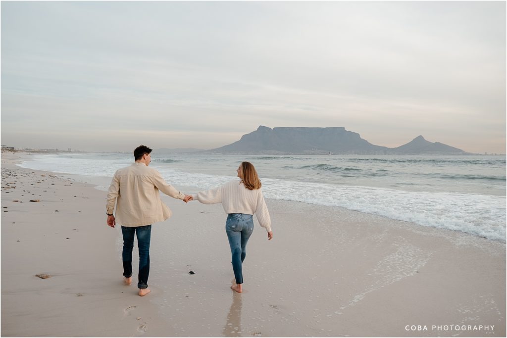 Cape Town beach couple shoot
