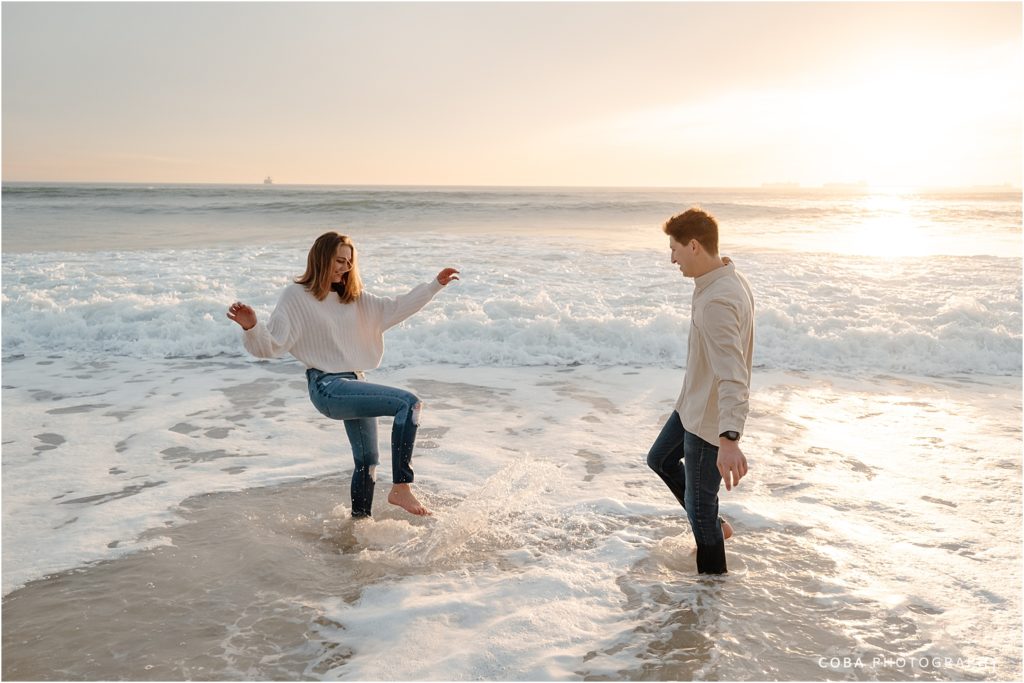 beach couple shoot cape town