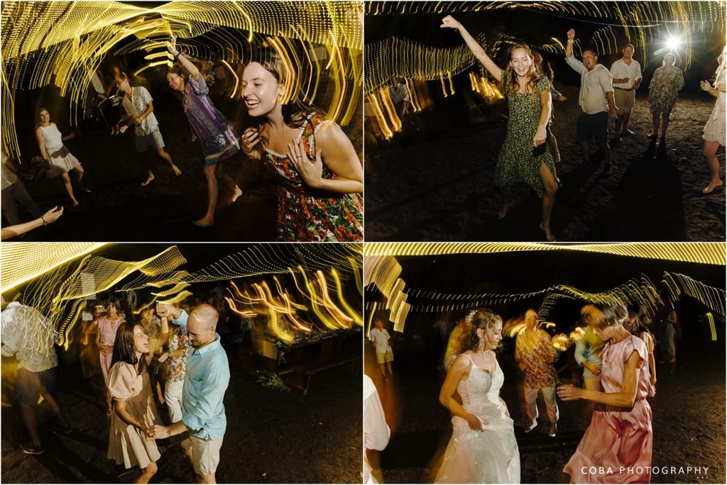 jamaka farm wedding people dancing