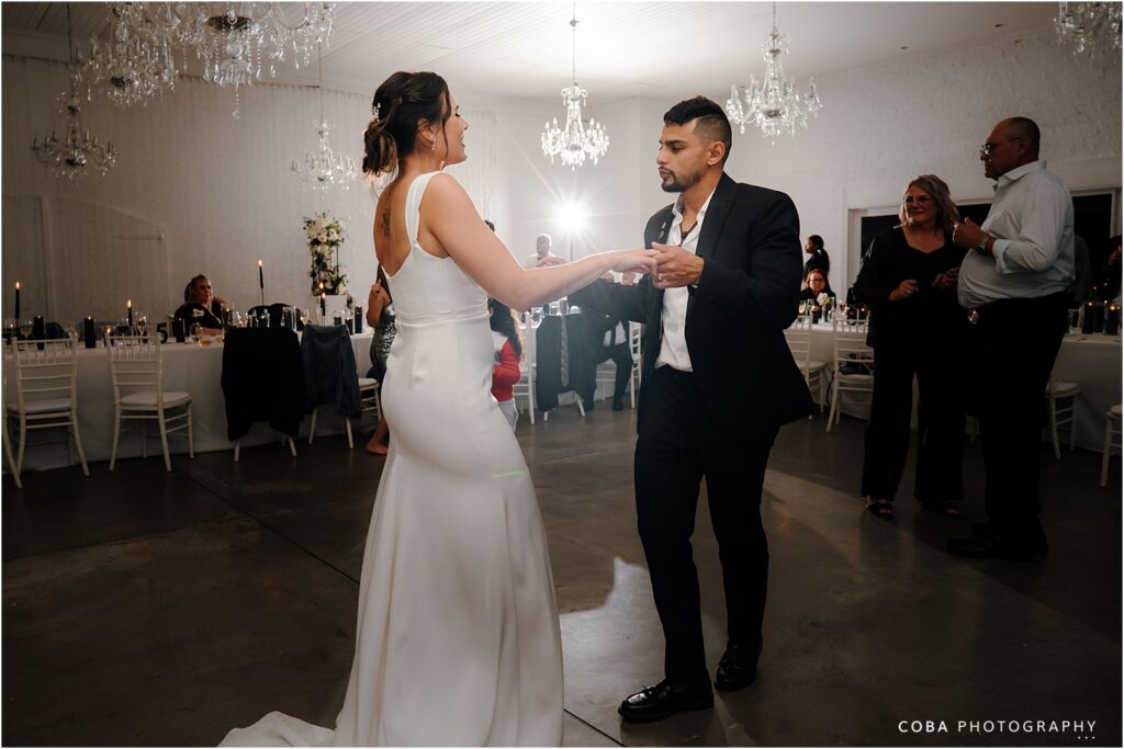 Brenaissance Stellenbosch Wedding couple first dance