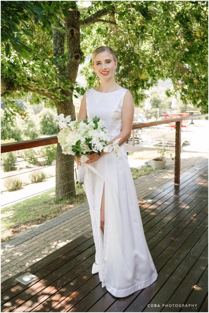 alluvia wedding venue - bride portrait